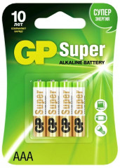 Набор батареек Super Alkaline ААA/LR03