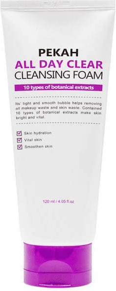 Пенка очищающая для умывания «All Day Clear Cleansing Foam» | Pekah