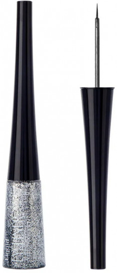 Подводка для глаз «Deep Liner Sparkly», оттенок 02 Серебро