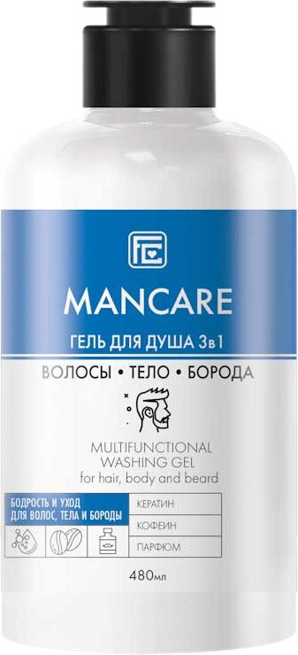 Гель для душа мужской «Бодрость и Энергия» | Man Care | Family cosmetics