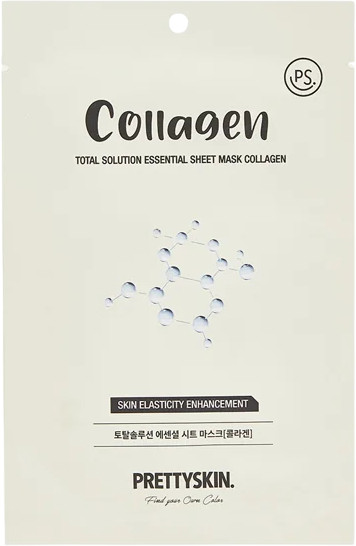 Маска для лица тканевая «Total Solution Essential Sheet Mask Collagen»