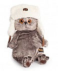 Басик в шапке-ушанке, 22 см