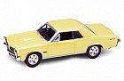 Модель винтажного автомобиля &laquoPontiac GTO 1965», масштаб 1:34-39, цвет в ассортименте