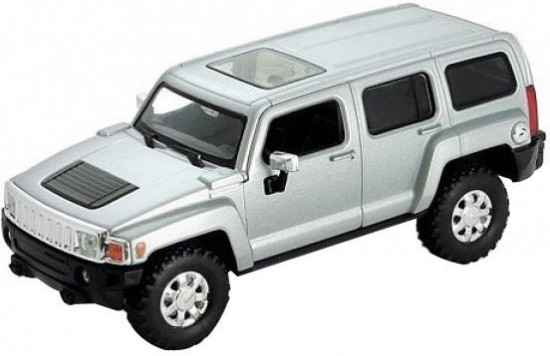 Модель автомобиля &laquoHummer H3», масштаб 1:34-39