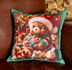 Подушка декоративная «Christmas bear»