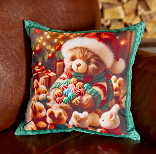 Подушка декоративная «Christmas bear»