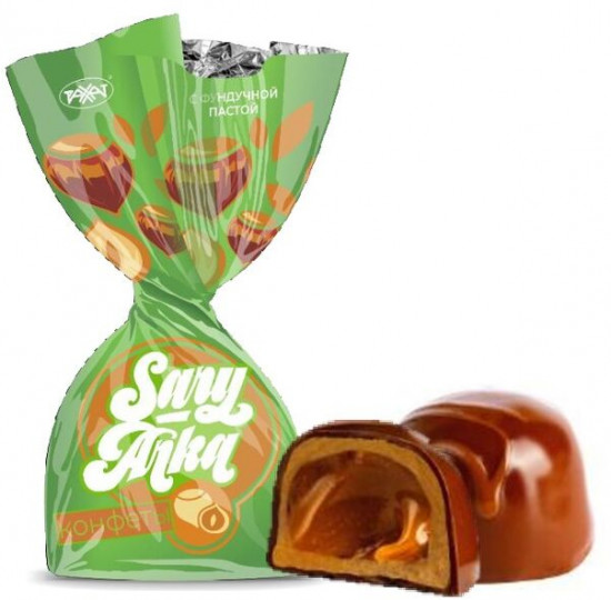 Конфеты с фундучной пастой шоколадные «Sary-Arka»