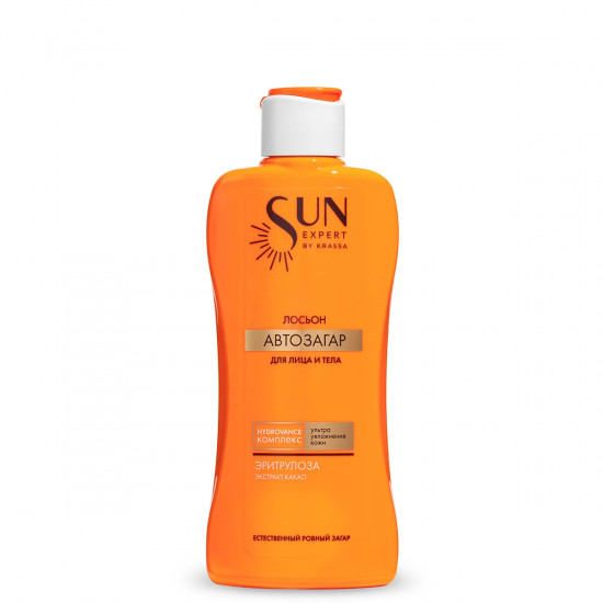 Лосьон-автозагар для лица и тела «Sun Expert»
