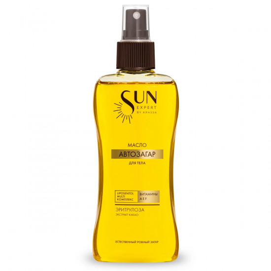 Масло-автозагар для тела «Sun Expert»