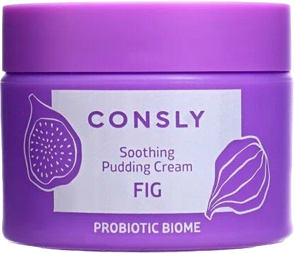 Крем-пудинг для лица успокаивающий с экстрактом инжира «Probiotic Biome Soothing Fig Pudding Cream»