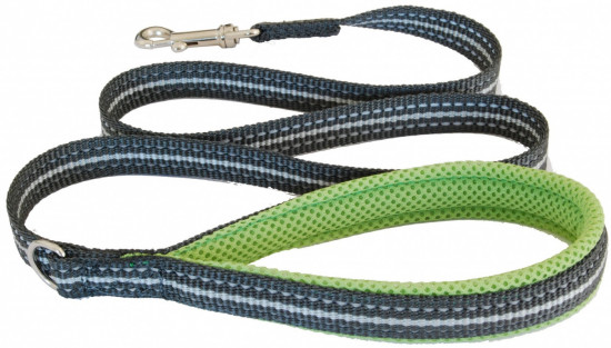 Поводок мягкий светоотражающий «Leash»