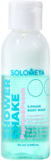 Гель-шейк для душа «Shower Shake Papaya and Peach»