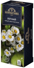 Чай чёрный с ромашкой, яблоком и корицей «Летний»