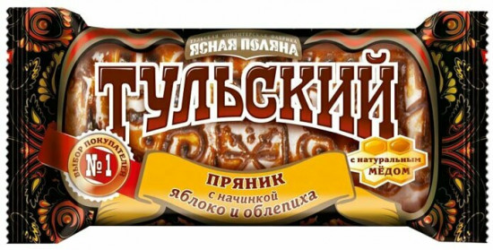 Пряник с начинкой яблоко и облепиха «Тульский»