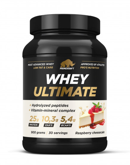 Сывороточный протеин Whey Ultimate со вкусом «Малиновый чизкейк»