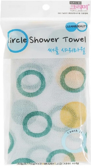 Мочалка для тела «Circle Shower Towel»