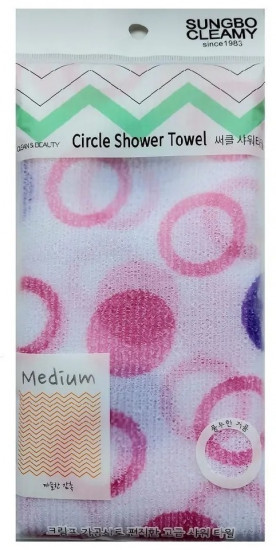 Мочалка для тела «Circle Shower Towel»