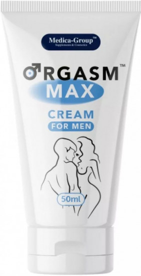 Крем для эрекции мужской возбуждающий «Orgasm Max cream for men»