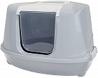 Туалет для кошек закрытый с дверцей