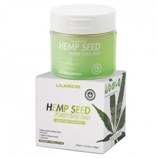 Успокаивающие пэды для чувствительной кожи «Hemp Seed Purifying Pad»
