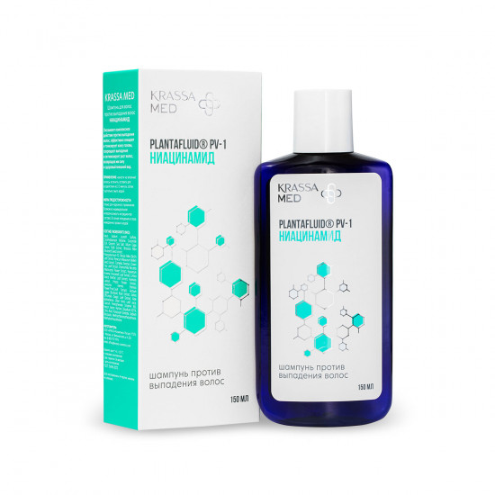 Шампунь против выпадения волос с ниацинамидом «Med Hair Care»