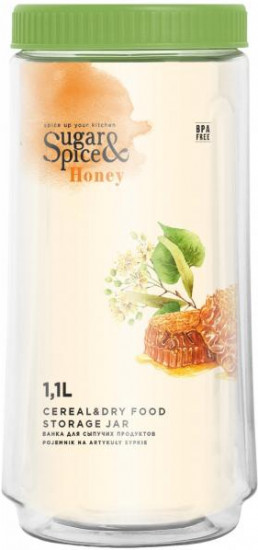 Банка для сыпучих продуктов «Honey»