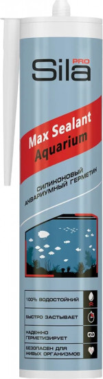 Герметик силиконовый аквариумный «Max Sealant»