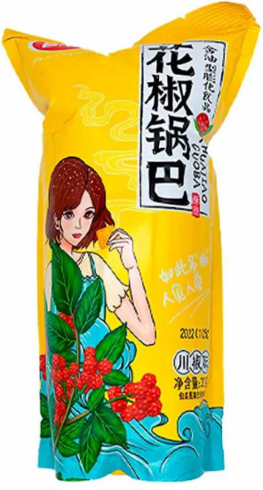 Чипсы рисовые микс с перцем «ShuYangyang Guoba»