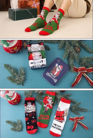 Комплект носков унисекс «Santa»
