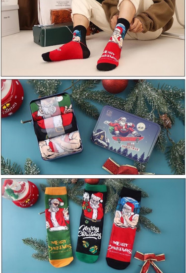 Комплект носков унисекс «Santa»