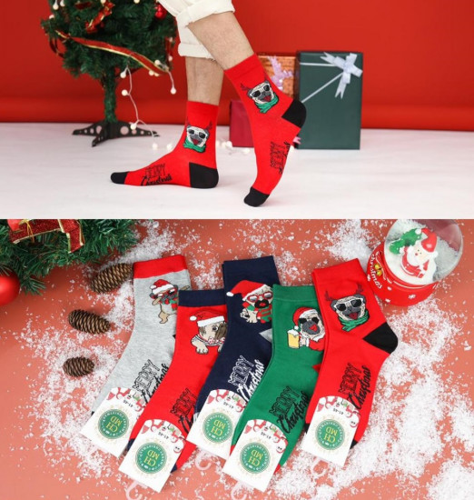 Комплект носков унисекс «Santa»