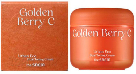 Крем для лица «Urban Eco Golden Berry C Dual Toning Cream»