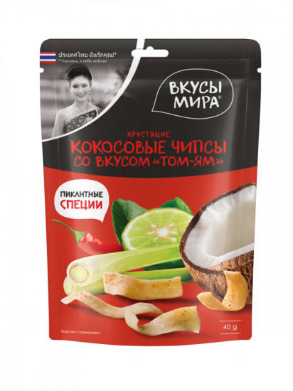 Чипсы кокосовые «Том-Ям»