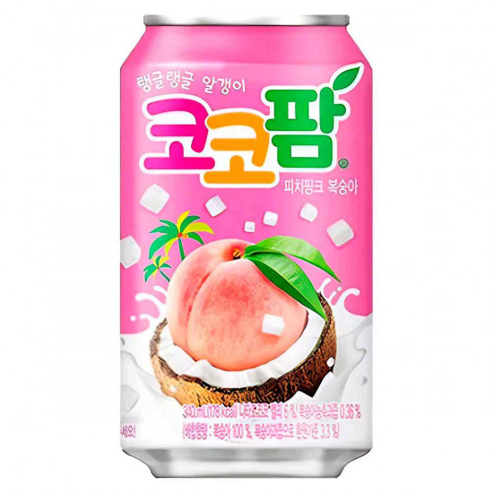 Газированный напиток Coco Palm Peach Pink