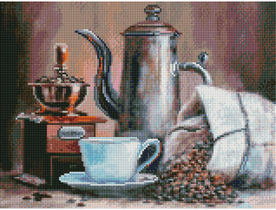 Мозаика алмазная «Кофе»