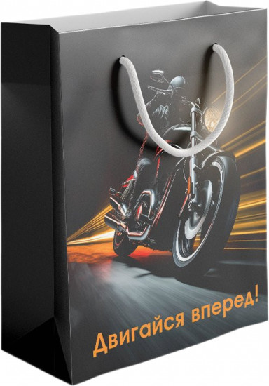 Пакет подарочный «Двигайся вперед»
