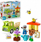 Конструктор Duplo 10419 Пчелиная ферма Caring for bees & beehives