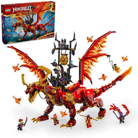 Конструктор LEGO® 71822 Дракон Истока движения