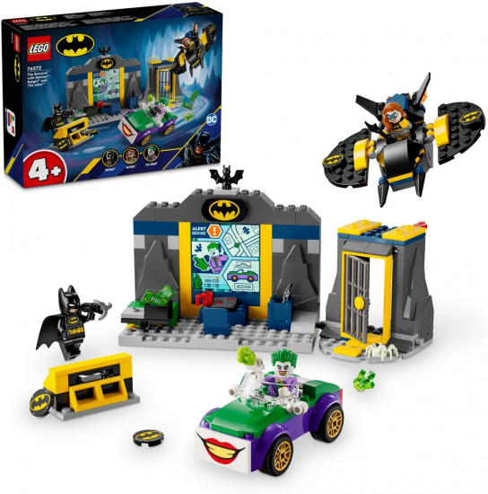 Конструктор LEGO® 76272 Бэтпещера с Бэтменом, Бэтгерл и Джокером