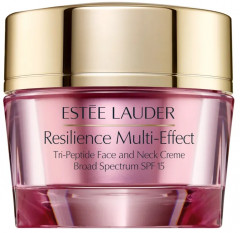 Крем для лица увлажняющий «Resilience Multi-Effect Tri-Peptide Face and Neck Crème» SPF 15+