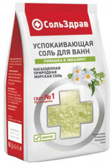 Соль для ванн «Ромашка и эвкалипт»