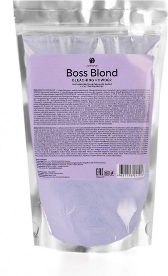 Пудра для волос обесцвечивающая лавандовая «Boss Blond»