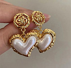 Винтажные серьги-гвоздики