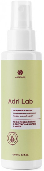 Тоник для волос против перхоти «Adri Lab»