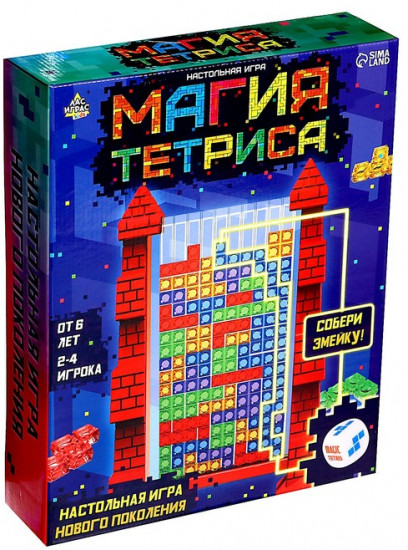 Игра настольная «Магия тетриса»