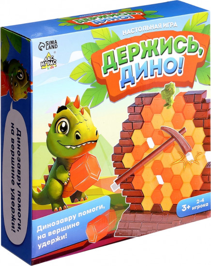 Игра настольная «Держись, Дино!»