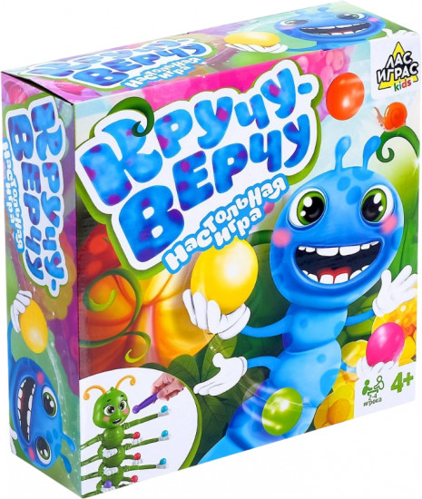 Игра настольная на ловкость «Кручу-верчу»
