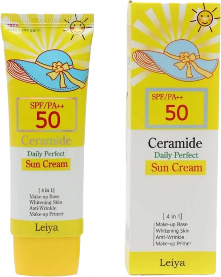 Солнцезащитный крем для лица «Ceramide daily perfect SPF 50/PA++»