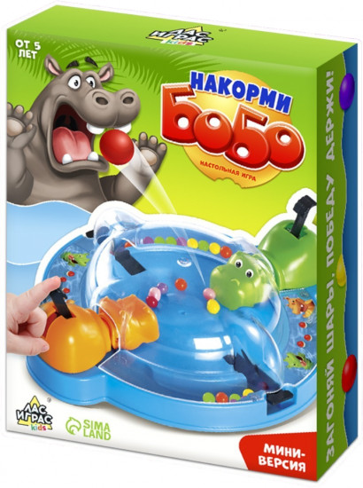 Игра настольная «Накорми Бобо»