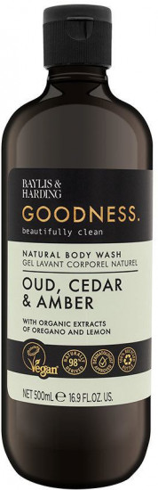 Гель для душа «Oud, Cedar & Amber Body Wash»